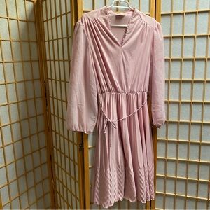 VTG Sears 70’s light pink dress